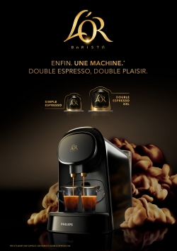 Publicité Advertising 011 2016 café L'Or de Espresso capsules
